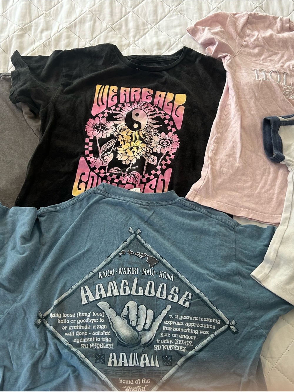 Bundle - 5 girls t-shirts